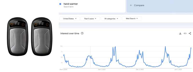 Rechargeable Hand Warmer
