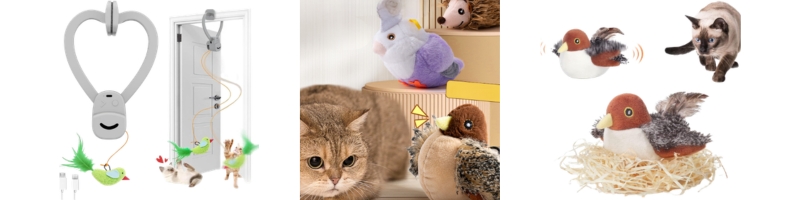 Flapping Bird Toy for Cats