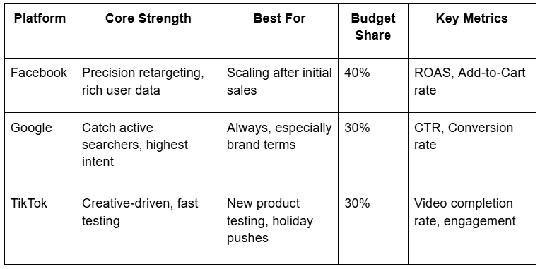 multi-platform strategy at a glance