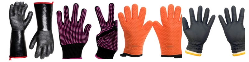 Heat-Resistant Grill Gloves