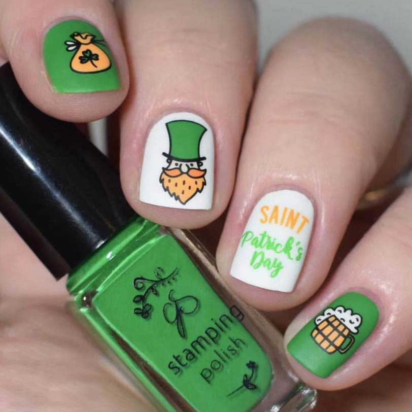 St. Patrick's Day Nails