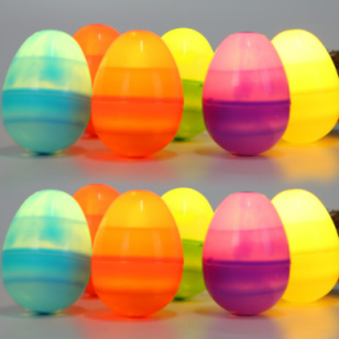 LED Glowing Easter Eggs