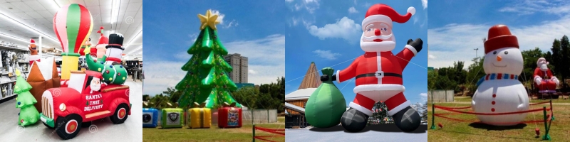 decoração inflável