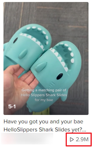 Non-slip Shark Slippers