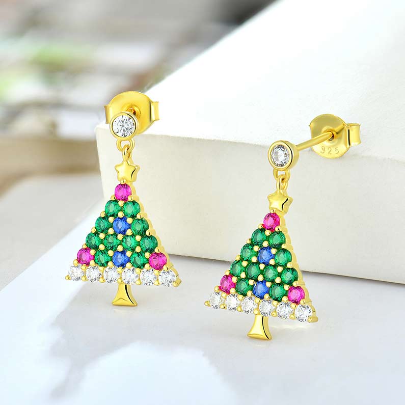 Christmas Necklace & Earrings