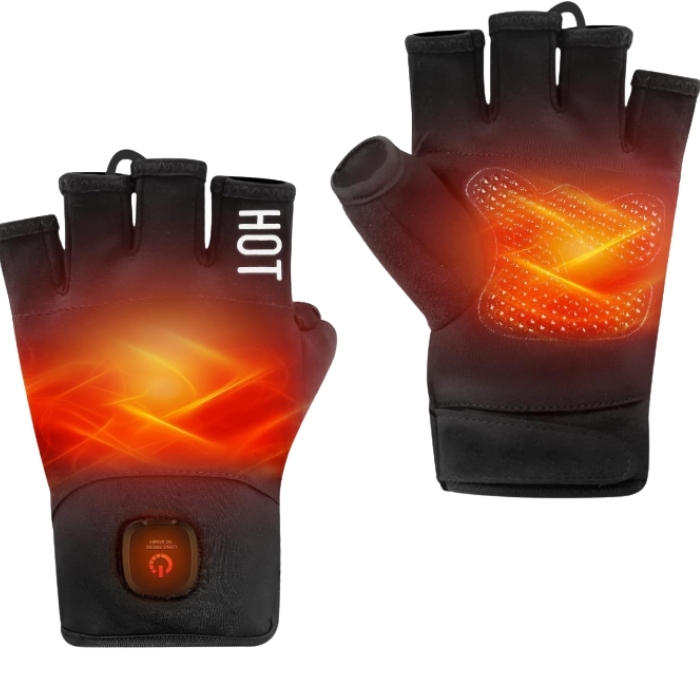 Heated Fingerless Gloves