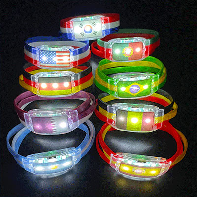 glowing bracelets