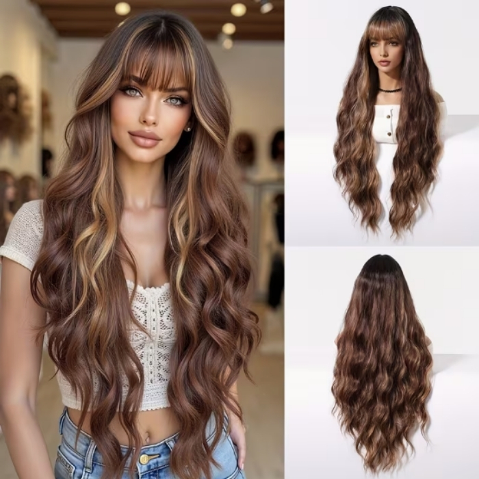 Heat-Resistant Synthetic Wigs