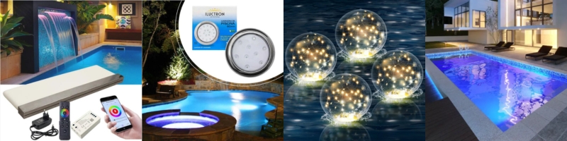 piscina led