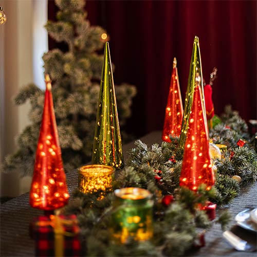 Christmas Tree Figurine Lights