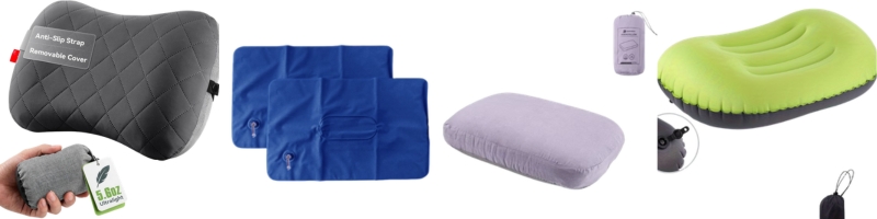 camping pillows