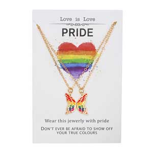 Necklaces with LGBTQ+ Symbols