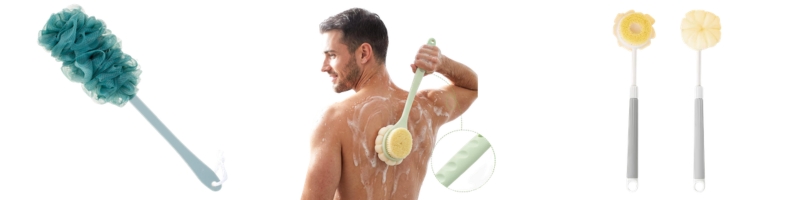 Long-Handled Bath Sponge