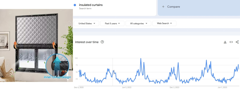 Windproof Thermal Insulation Curtains