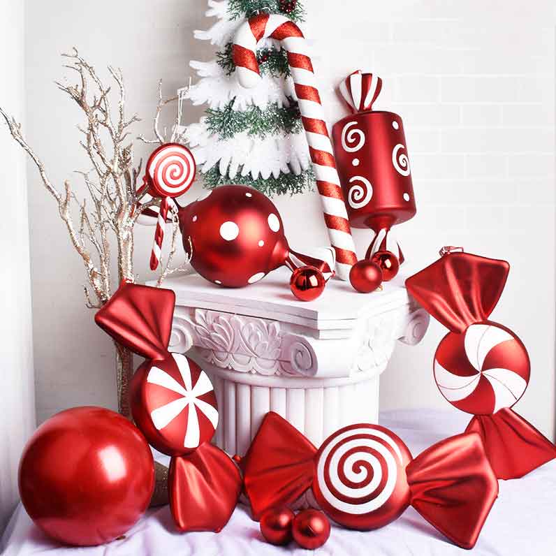 Candy Christmas Tree Ornaments