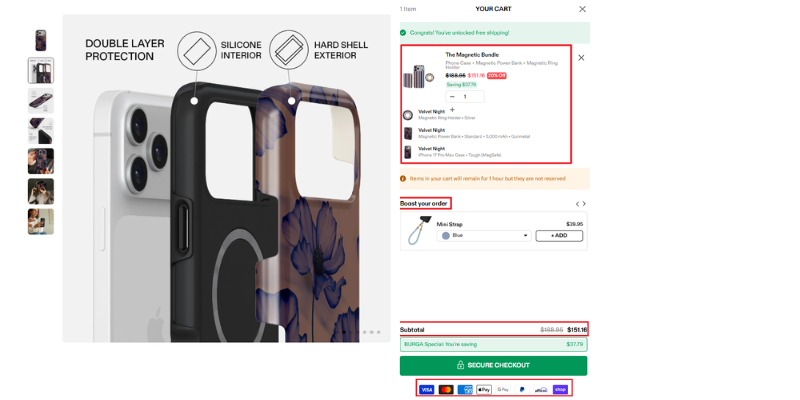checkout page example
