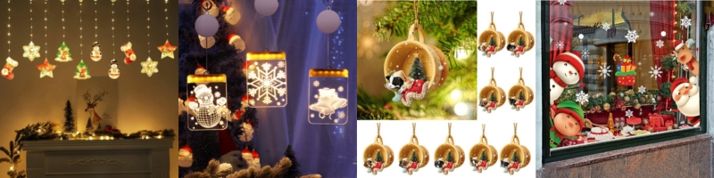 enfeites 3d para janela