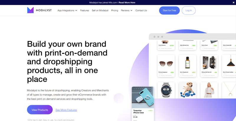 Modalyst - Brand Dropshipping Suppliers