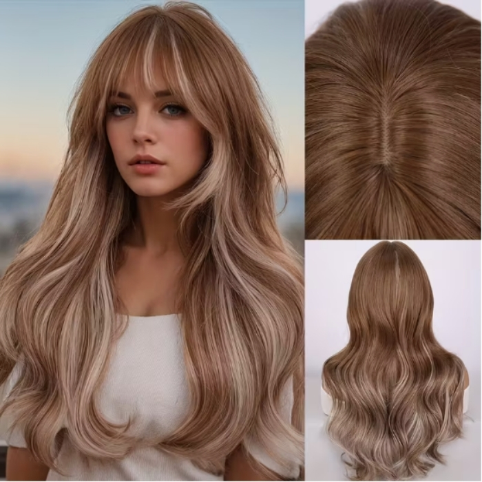 Layered and Highlighted Wigs