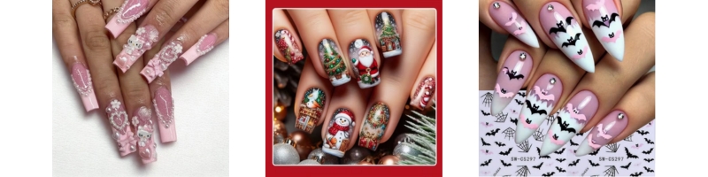 3D Press-on Nail Sets