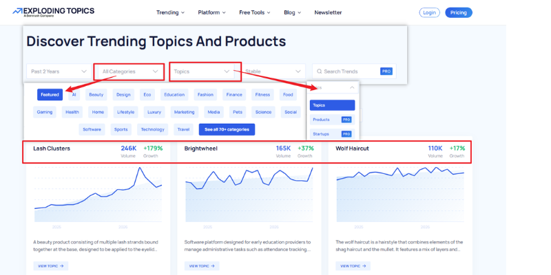 exploding topics