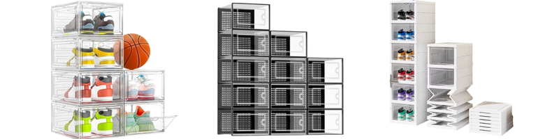 Thick Transparent Shoe Boxes