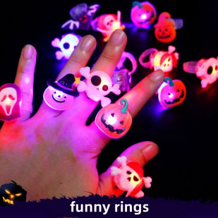 Halloween glowing ring